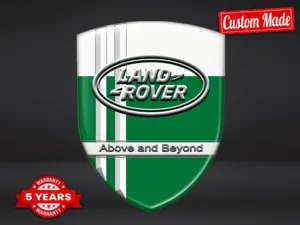 Land Rover Fensteraufkleber Racing Hochwertig Robust